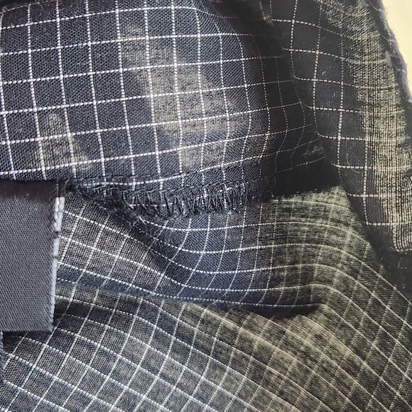 Jack Daniels Old No 7 Pearl Snap Shirt Mens XL Black White Plaid Short Sleeve - Picture 5 of 9